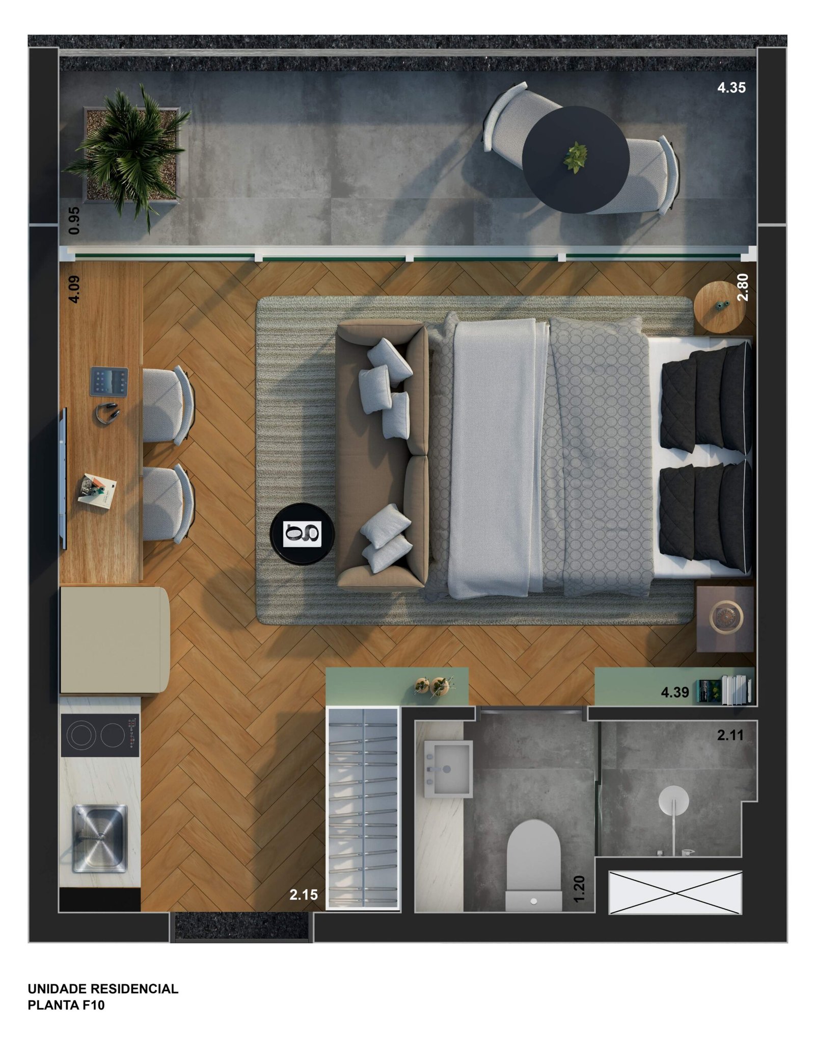 Planta 25 M² (Final 10)
